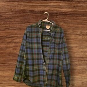 L.L. Bean Slightly Fitted Plaid Shirt
